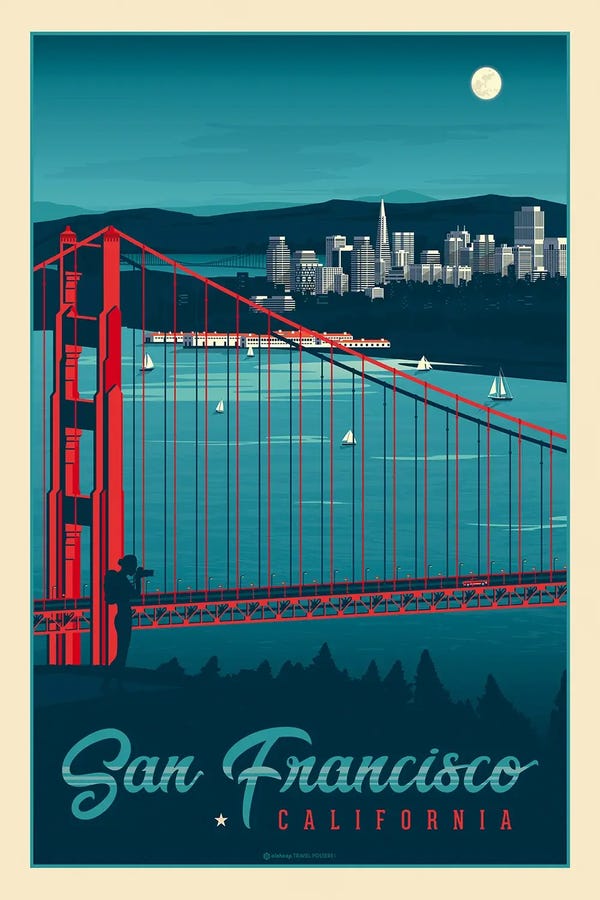 San Francisco Travel Posters