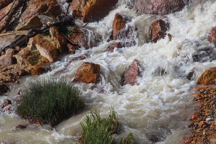 Runoff Coming From Lassen Peak.