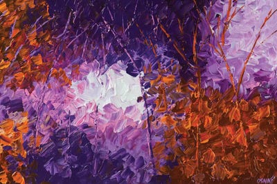 Blossom I by Osnat Tzadok framed canvas print