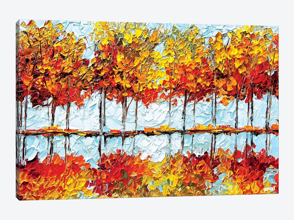 Indian Summer I by Osnat Tzadok 1-piece Canvas Print