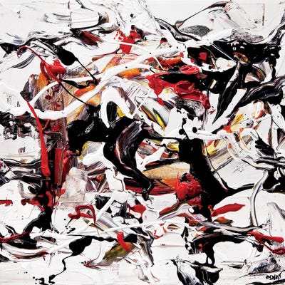 Lots on My Plate by Osnat Tzadok acrylic art print