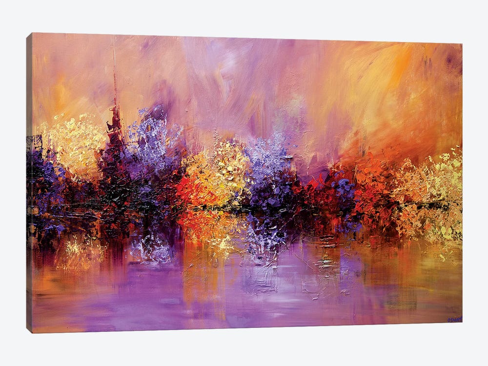 Spring Time by Osnat Tzadok 1-piece Canvas Art Print