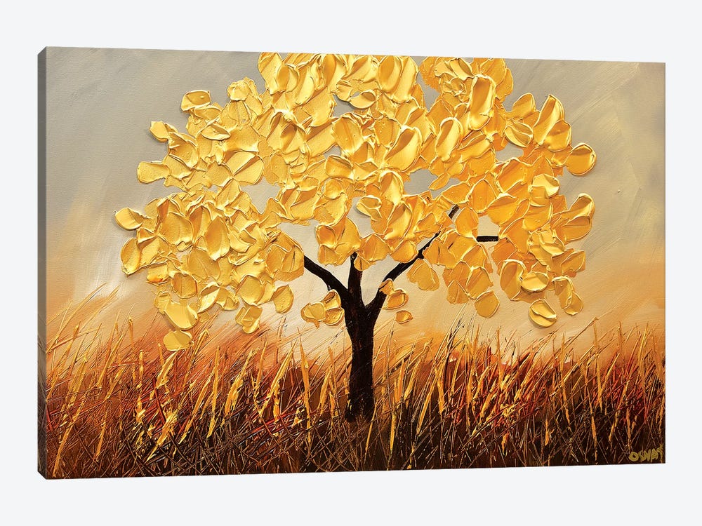 Закат золотит деревья старинной позолотой. Картины в золотистых тонах. Золотое дерево живопись. Картина акрилом с золотом дерево. Пейзаж дерево с золотом акрилом.