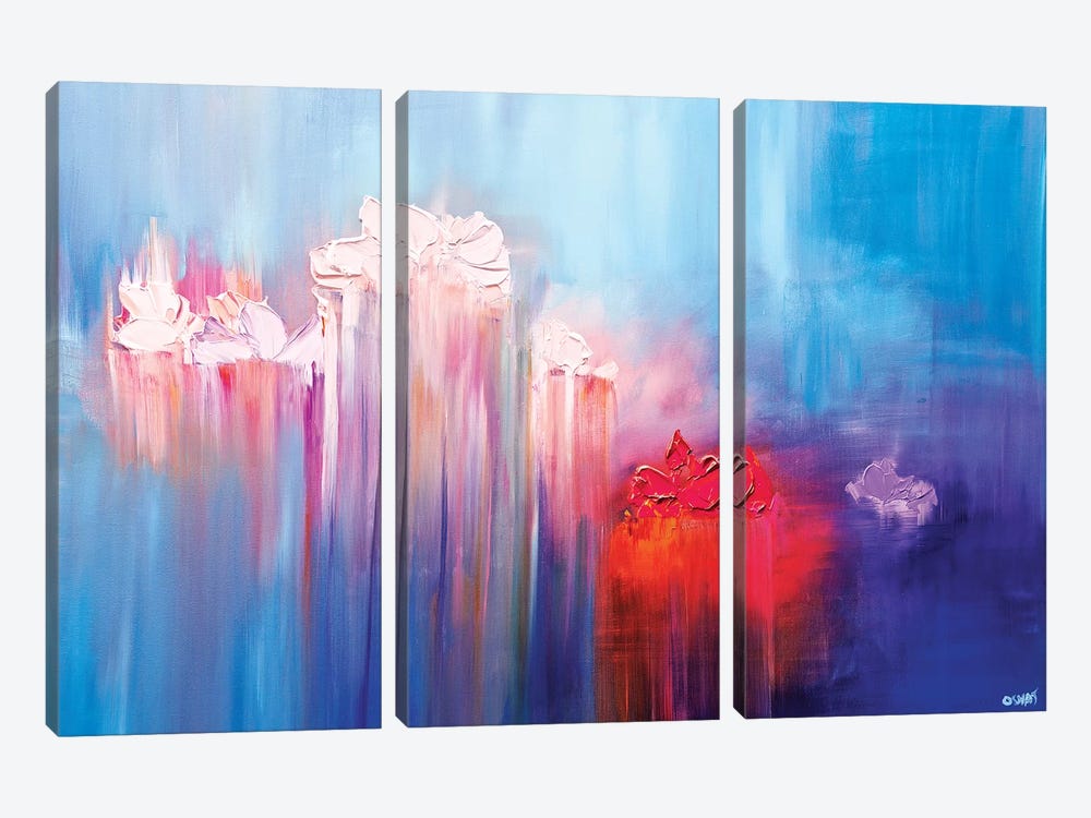 The Pond by Osnat Tzadok 3-piece Canvas Art
