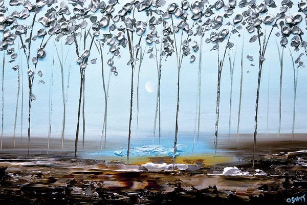 Osnat Tzadok: The Silver Forest II by Osnat Tzadok