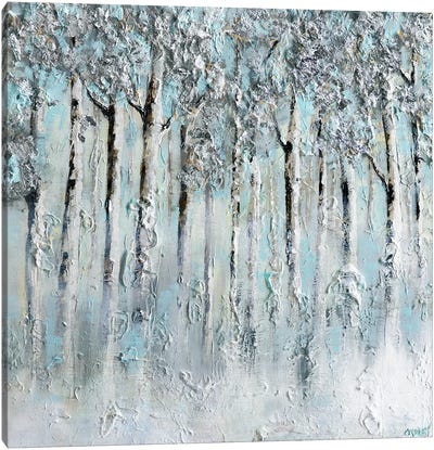 The Silver Forest I Canvas Art Print - Osnat Tzadok