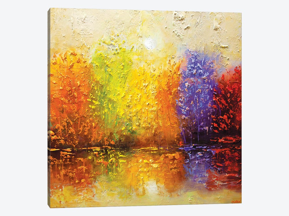 Winter Warmth by Osnat Tzadok 1-piece Canvas Print