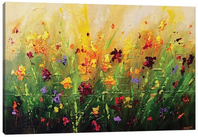 Spring Canvas Art Print - Osnat Tzadok