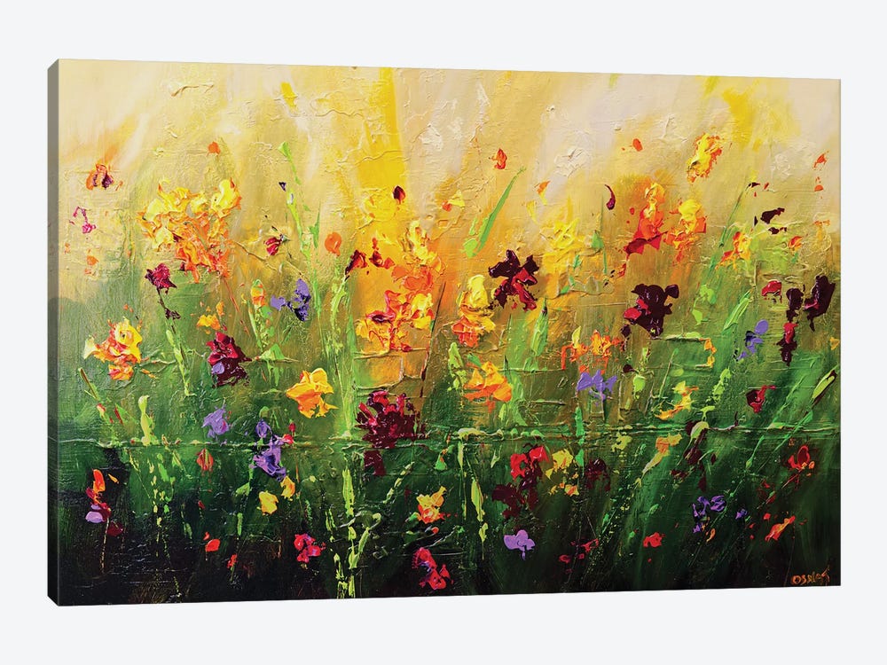 Spring by Osnat Tzadok 1-piece Canvas Wall Art