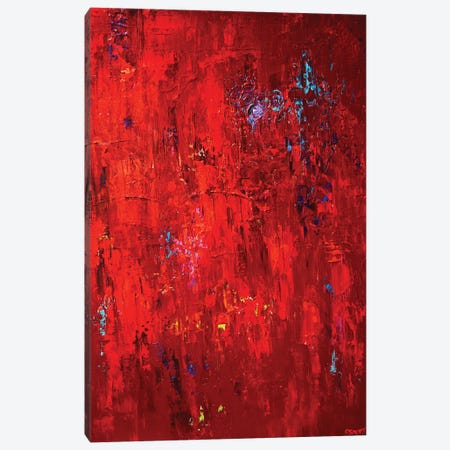 Red Canvas Print #OTZ162} by Osnat Tzadok Canvas Art