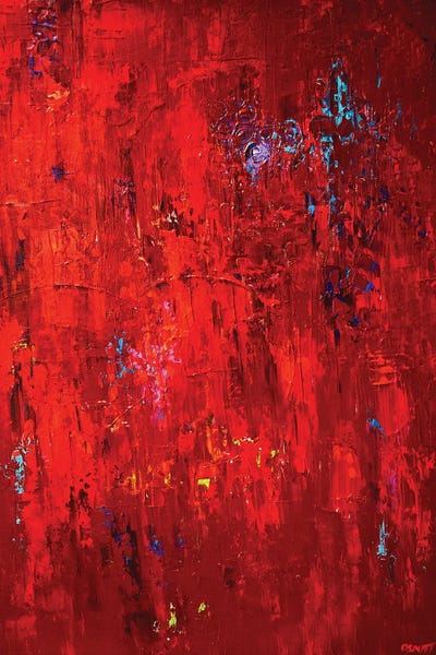 Minimalist Paintings: Red by Osnat Tzadok
