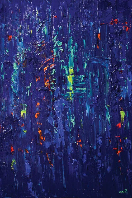 Blue I by Osnat Tzadok wall art