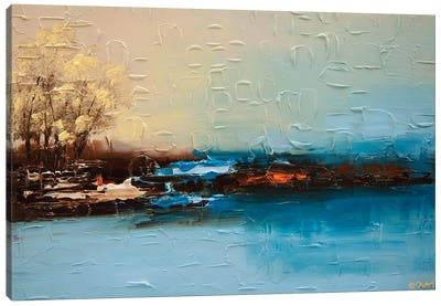 By-The-Lake Canvas Art Print - Osnat Tzadok