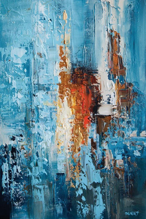 The Golden Way by Osnat Tzadok wall art