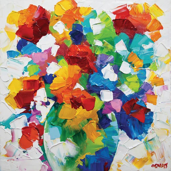 Colorful Abstracts: Wild Summer by Osnat Tzadok