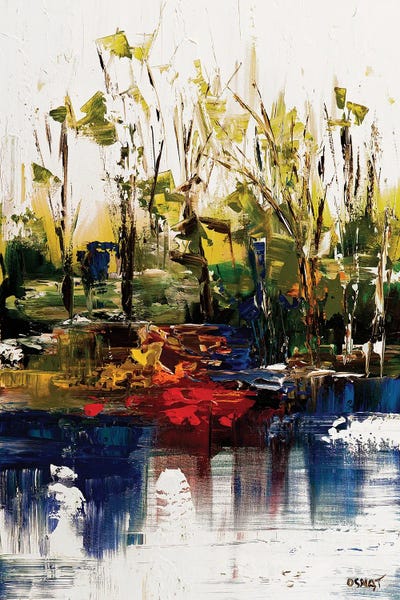 Colorful Abstracts: Landscape by Osnat Tzadok