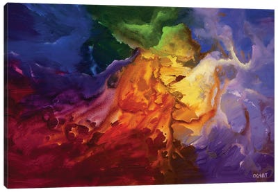 Nebula Canvas Art Print - Osnat Tzadok
