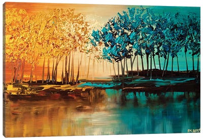 Eden Canvas Art Print - Trees