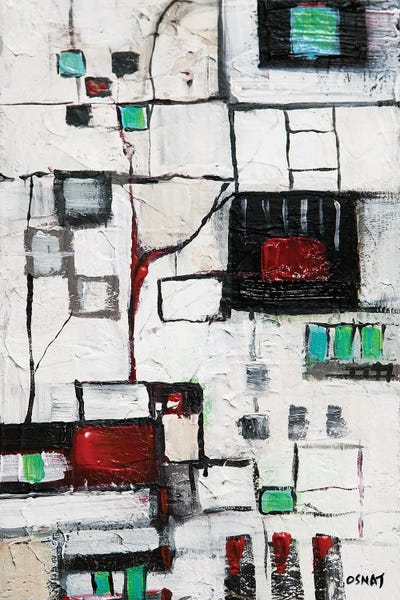 The Map by Osnat Tzadok canvas print