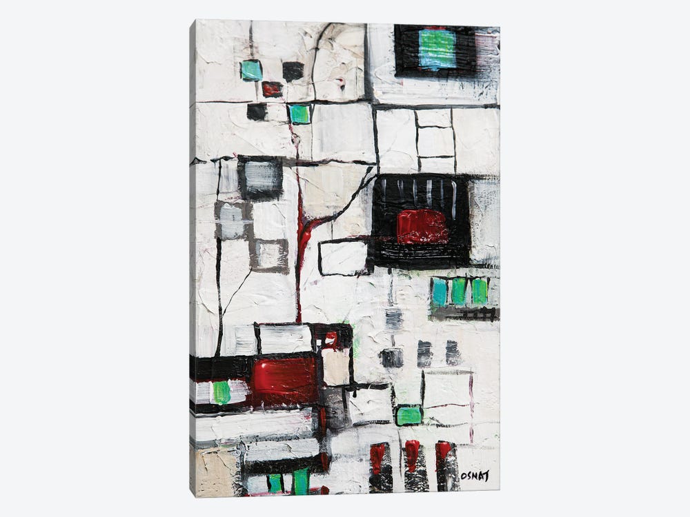 The Map by Osnat Tzadok 1-piece Canvas Artwork