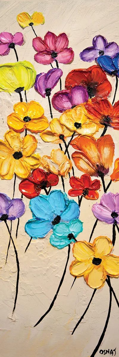 Thankful by Osnat Tzadok canvas print