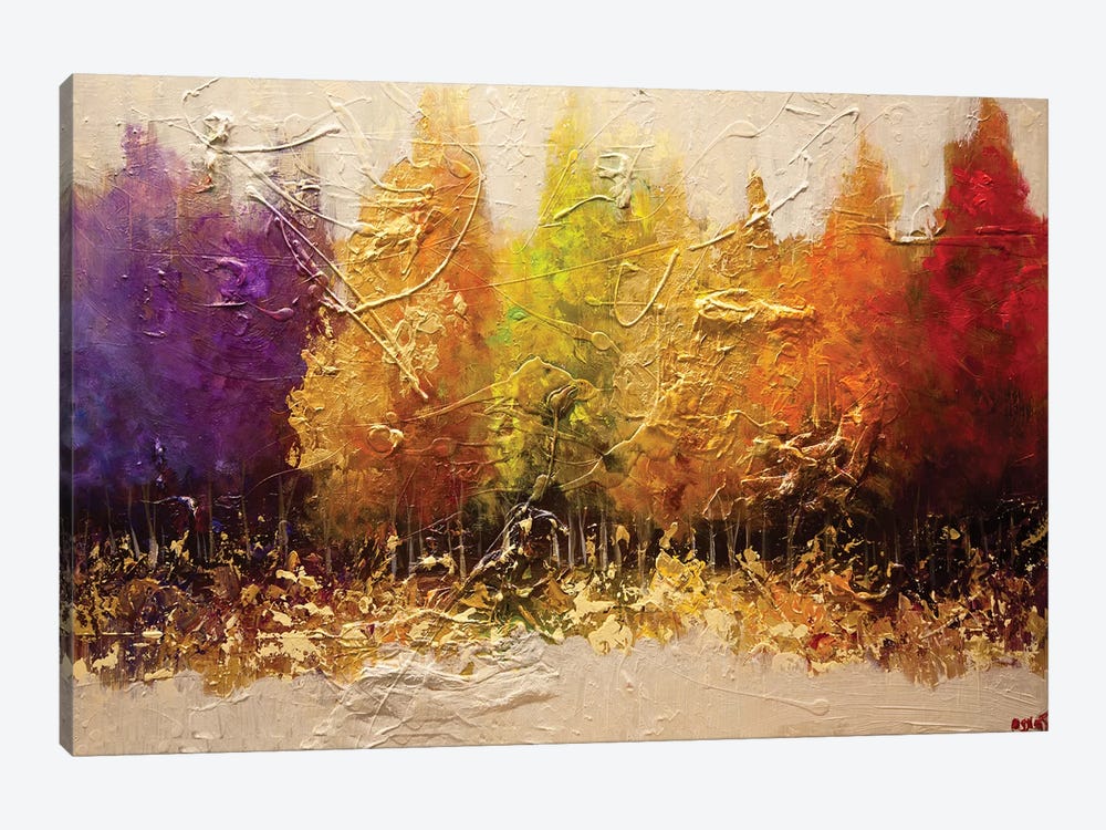 Five Seasons by Osnat Tzadok 1-piece Canvas Artwork