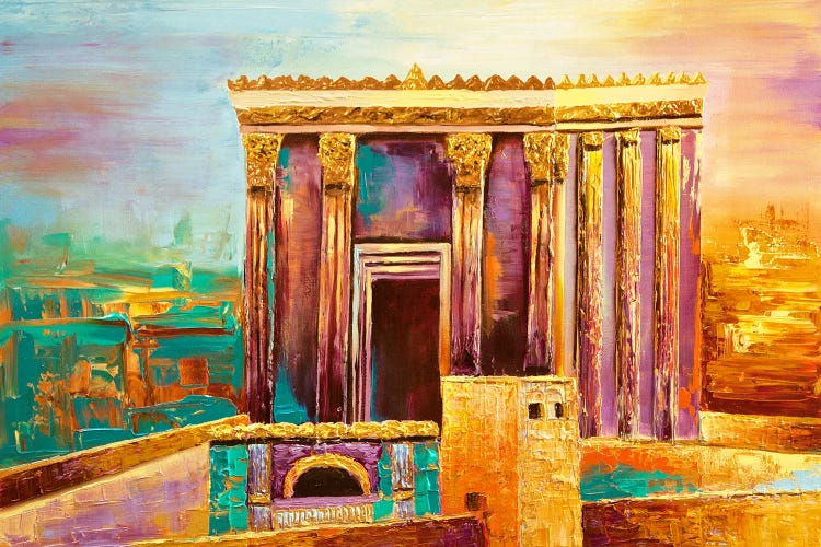 Beit Hamikdash by Osnat Tzadok wall art
