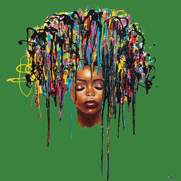 Osnat Tzadok: Green Woman by Osnat Tzadok