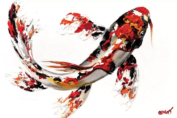 Sea Life: Koi Fish by Osnat Tzadok