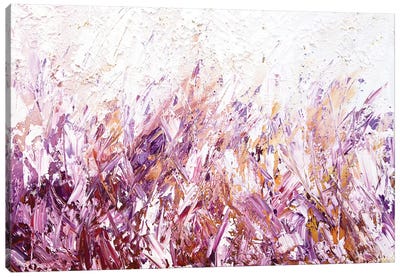 Lavender Scent Canvas Art Print - Osnat Tzadok