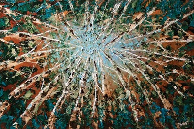 Lying On My Back by Osnat Tzadok framed canvas print