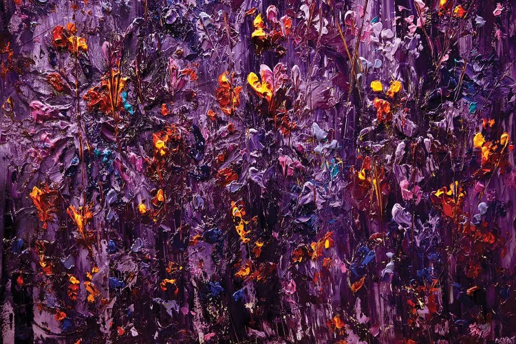 Purple Scent II by Osnat Tzadok wall art
