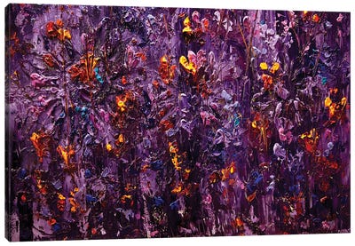 Purple Scent II Canvas Art Print - Osnat Tzadok
