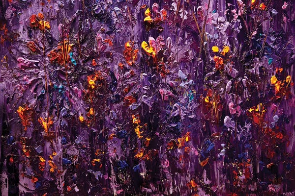 Osnat Tzadok: Purple Scent II by Osnat Tzadok