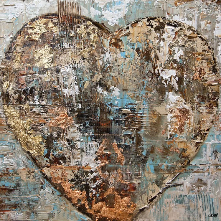 Artist's Heart by Osnat Tzadok wall art