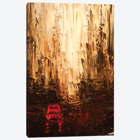 Red Cab Canvas Print #OTZ50} by Osnat Tzadok Canvas Print