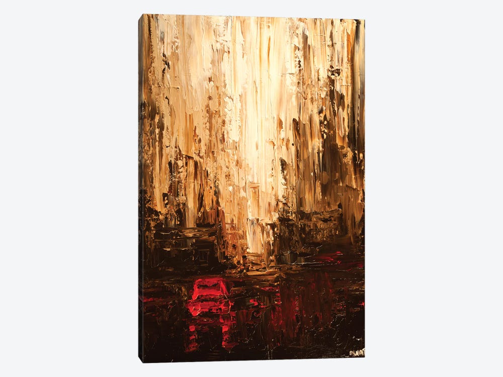 Red Cab by Osnat Tzadok 1-piece Canvas Art