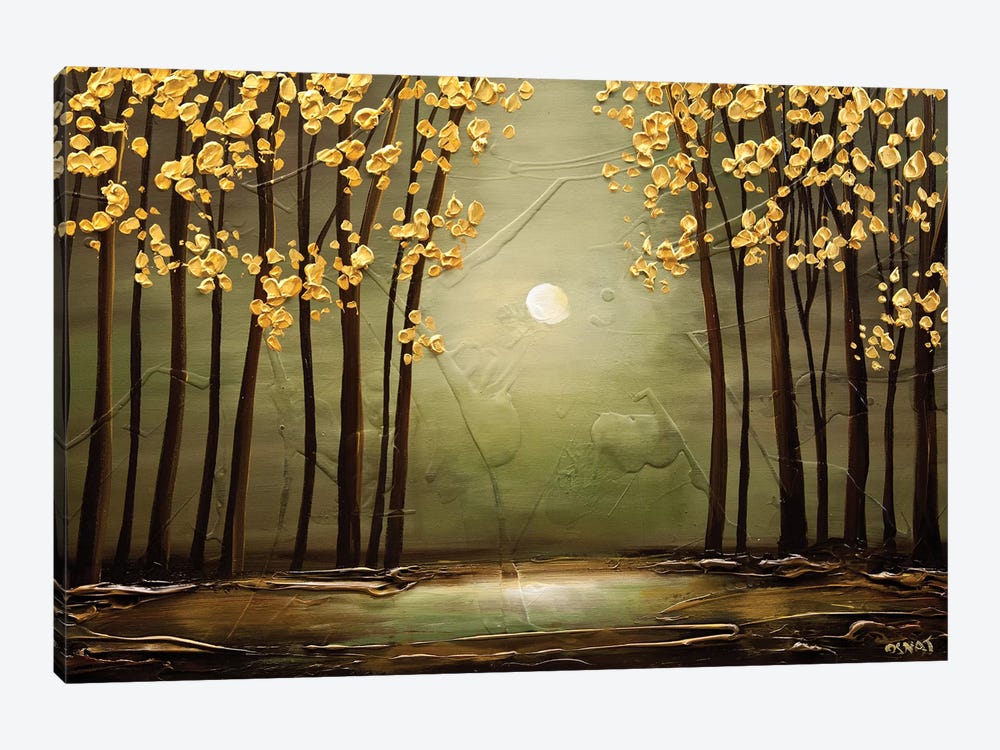 Sage Forest by Osnat Tzadok 1-piece Canvas Print