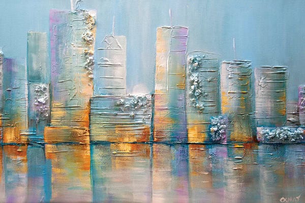 Blue & Gold: Salt City by Osnat Tzadok