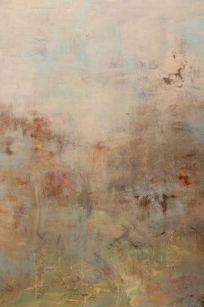 Effortless Earth Tone Abstracts: Silence by Osnat Tzadok