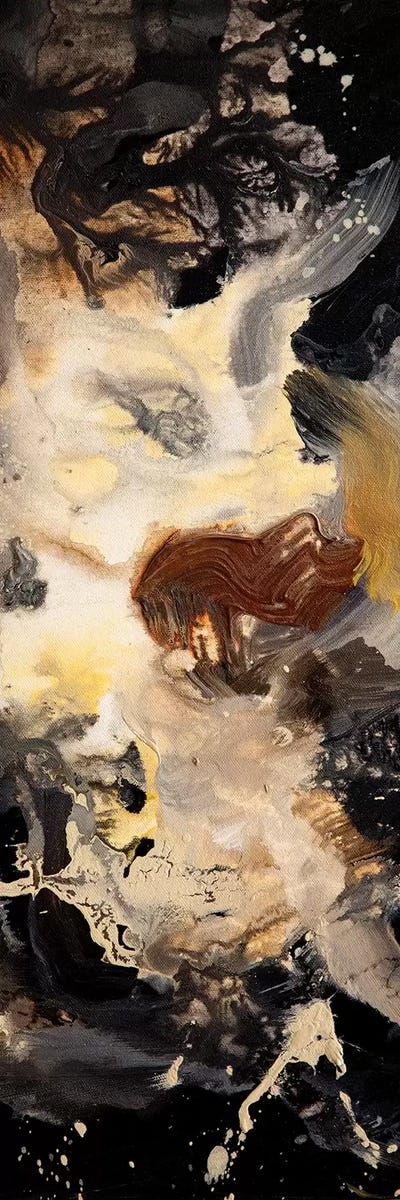 Starry Night Panel II by Osnat Tzadok canvas print