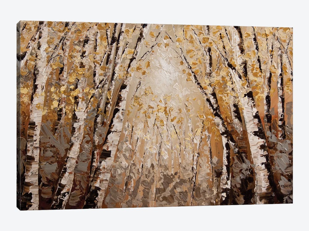 The Silver Forest 1-piece Canvas Art Print