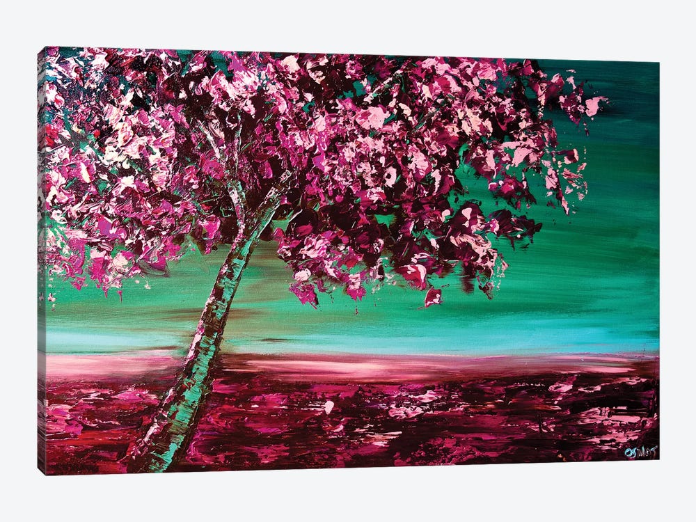 Under The Cherry Tree by Osnat Tzadok 1-piece Canvas Wall Art