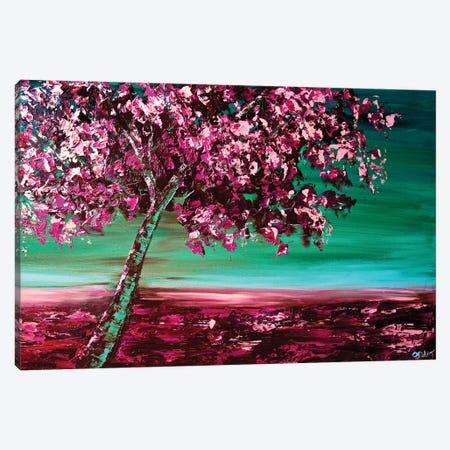 Under The Cherry Tree Canvas Print #OTZ90} by Osnat Tzadok Canvas Print