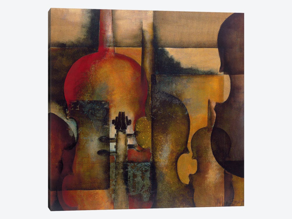 Ode To Music I by Marie-Louise Oudkerk 1-piece Canvas Art