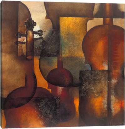 Ode To Music II Canvas Art Print
