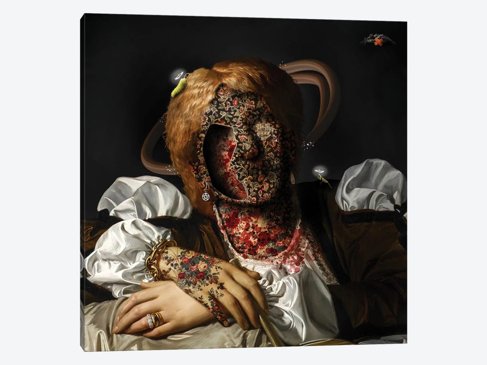 Don't Touch Your Face by Oliver Pocsik 1-piece Canvas Print
