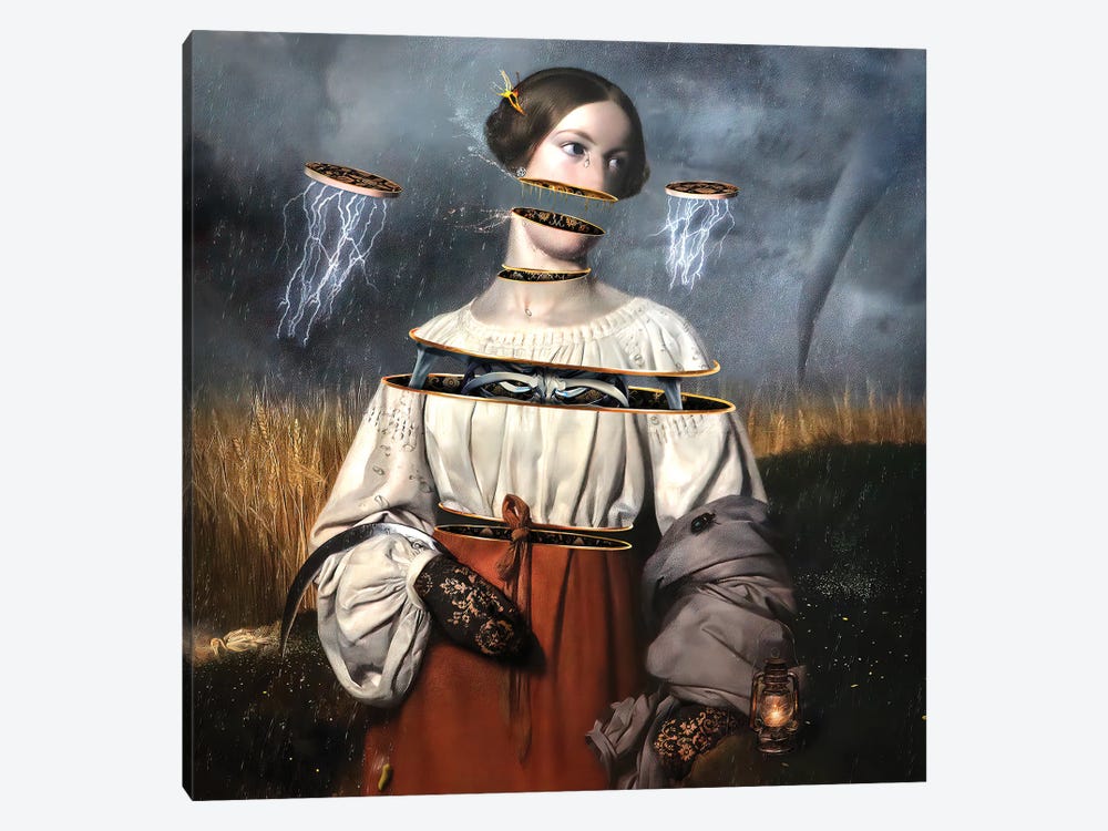 A Sudden Storm by Oliver Pocsik 1-piece Canvas Print