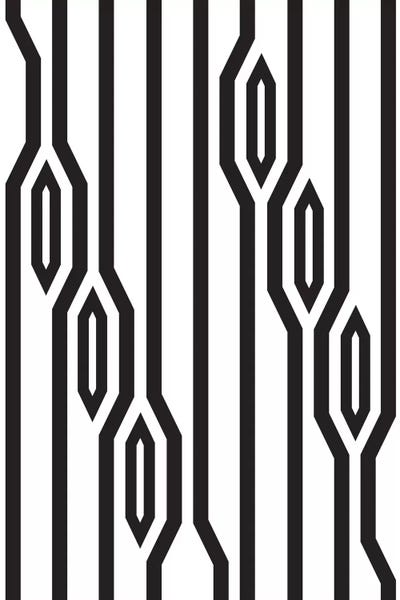 Industrial Office: Vertical Lines by Flatowl