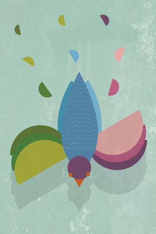 Bird by Flatowl wall art